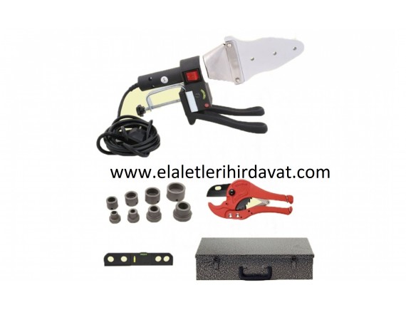 FUSİON PLASTİK BORU KAYNAK MAKİNASI SET